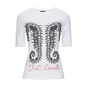 Just Cavalli seahorse tee white S